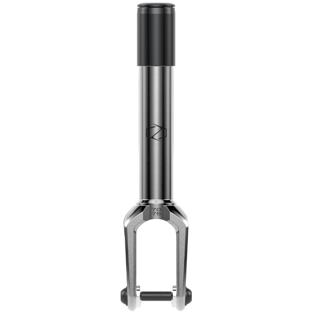 Fuzion Paradox Scooter Fork In Raw. Strong, light, & compatible. Fuzion has re-enter the fork game with an absolute monster that should set a new standard in the industry.