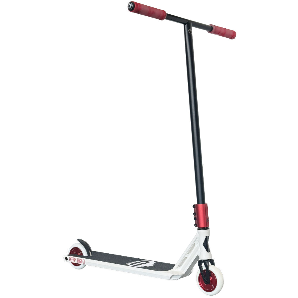 Fuzion X Trynyty 2.0 White Street Custom Scooter