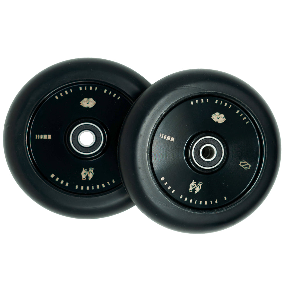 Fuzion Z-Series Hollowcore 110mm Freestyle Scooter Wheels Pair