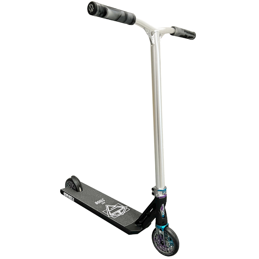 Fuzion x Oath Tricolor Madness Black Custom Scooter