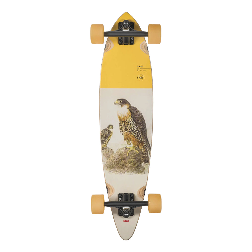 Globe Pintail Falcon 34in Longboard Complete Bottom
