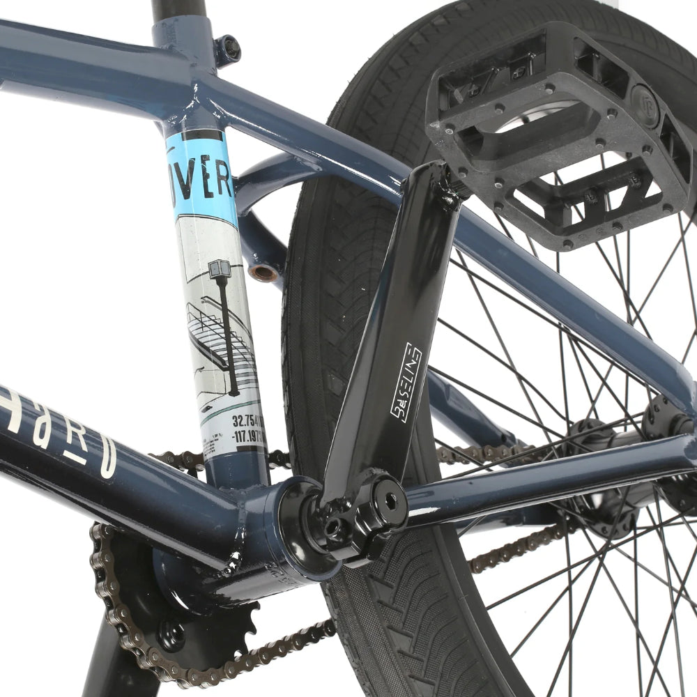 Haro Hoover Grey / Black BMX Complete Double Colored Chainstay