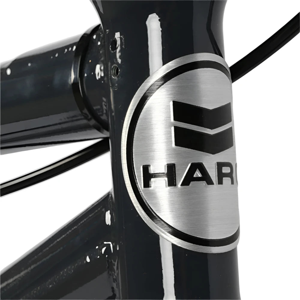 Haro Mid City Deep Grey BMX Complete Headtube