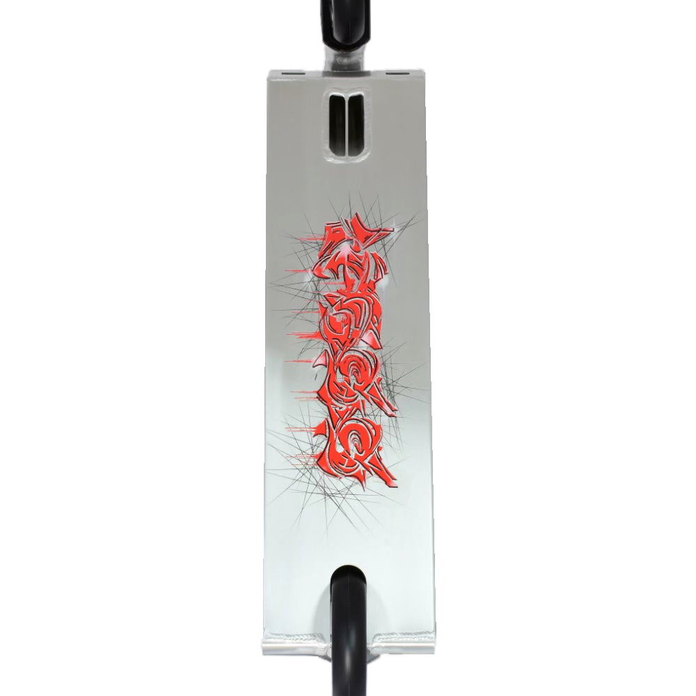 Havoc Hoss Street Freestyle Complete Scooter Raw Bottom Design