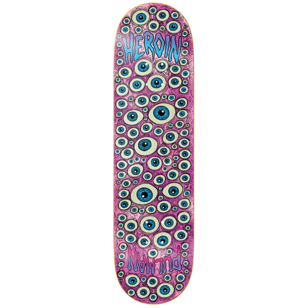 Heroin Eyes Chris Pulman 8.5 - Skateboard Deck