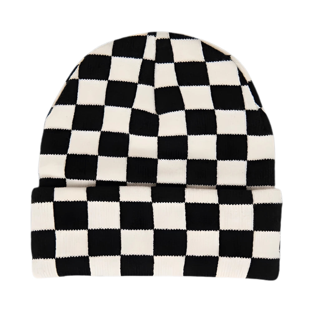 Herschel Kids Elmer Graphic Beanie Checkerboard Back