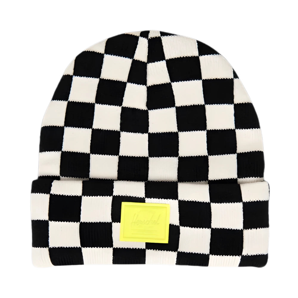 Herschel Kids Elmer Graphic Beanie Checkerboard Front