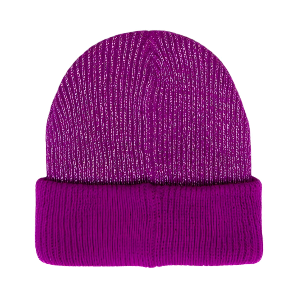Herschel Kids Elmer Reflective Ribbed Beanie Clover Back