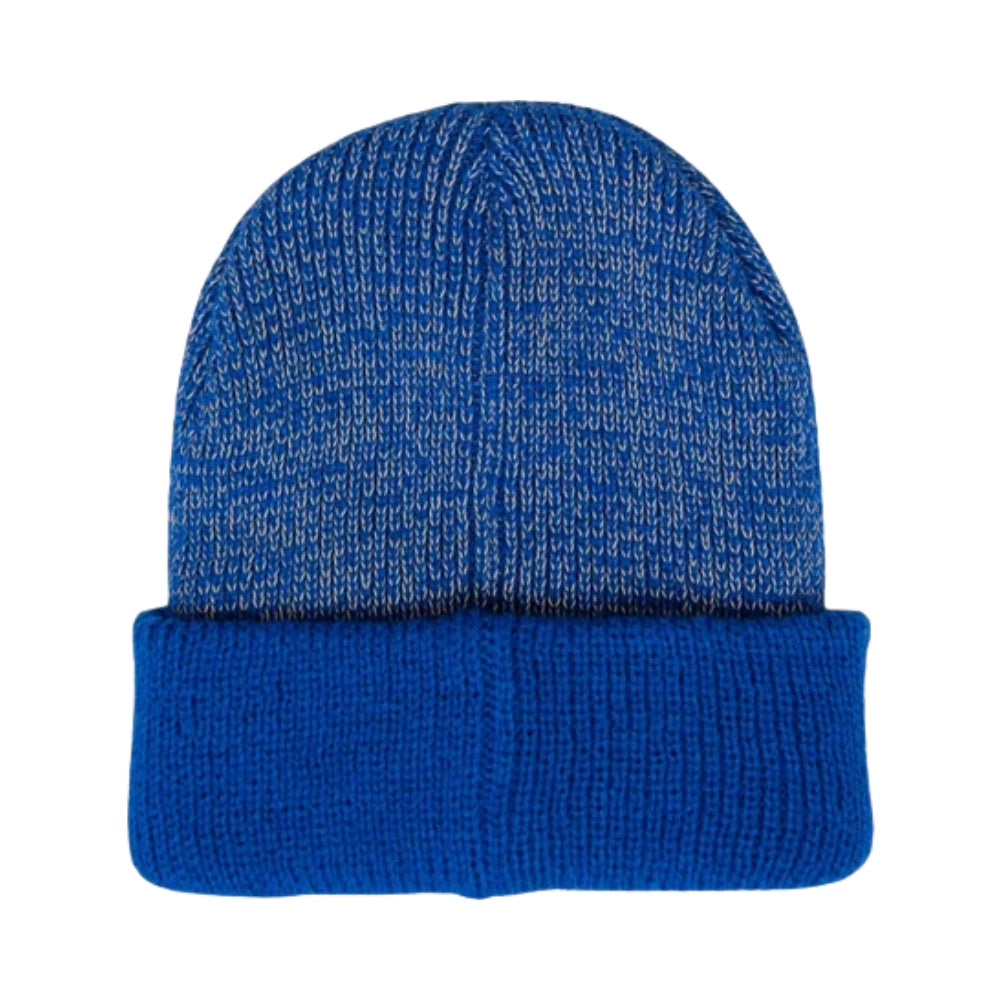 Herschel Kids Elmer Reflective Ribbed Beanie Nautical Blue Back