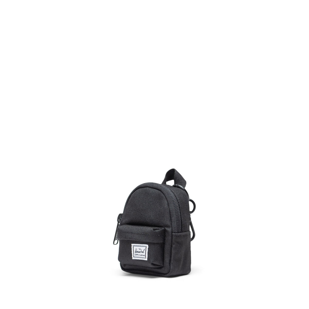 Herschel Classic Backpack Bag Charm Black Angle View