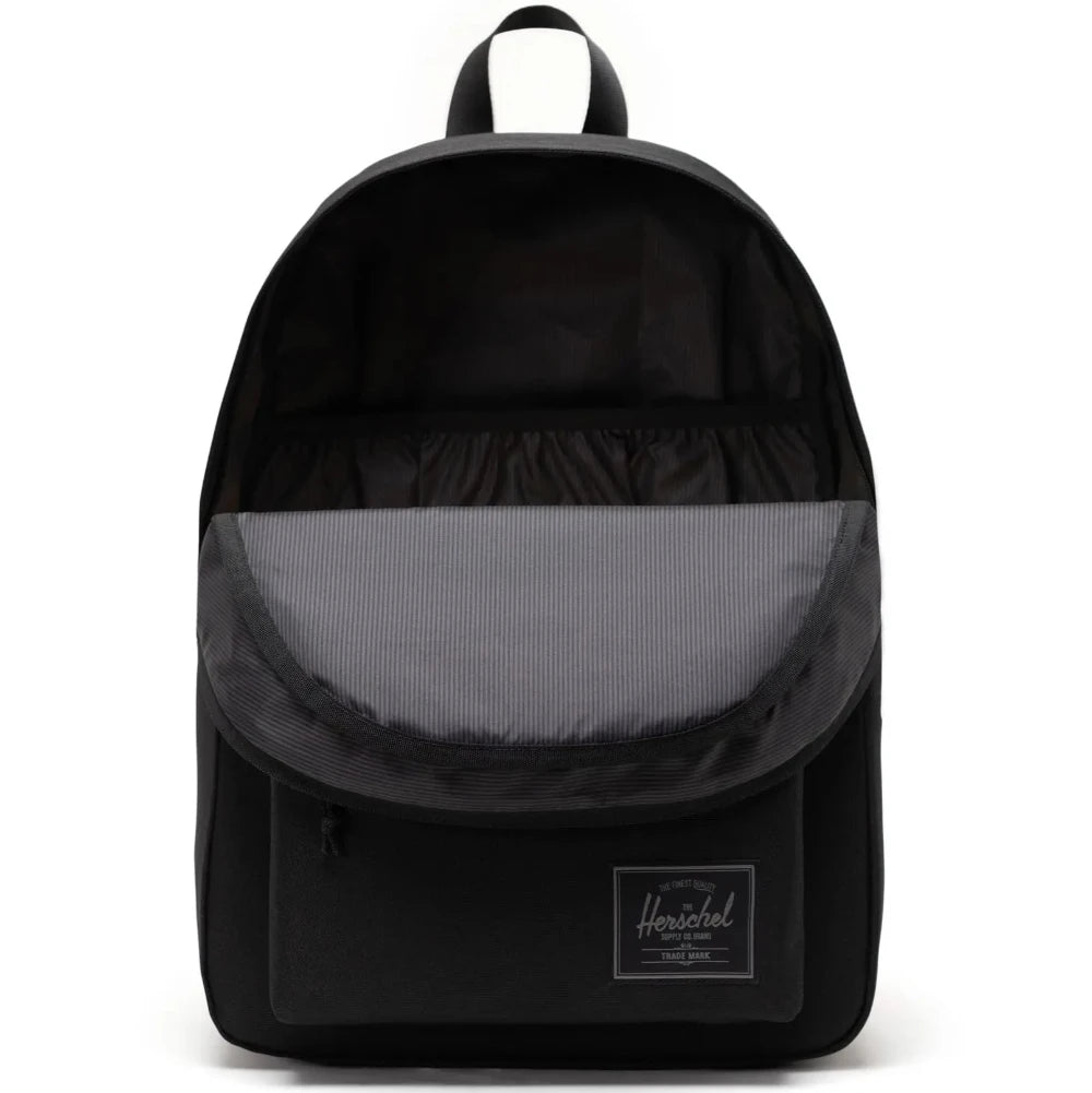 Herschel Classic XL Backpack 30L Black Tonal Opened