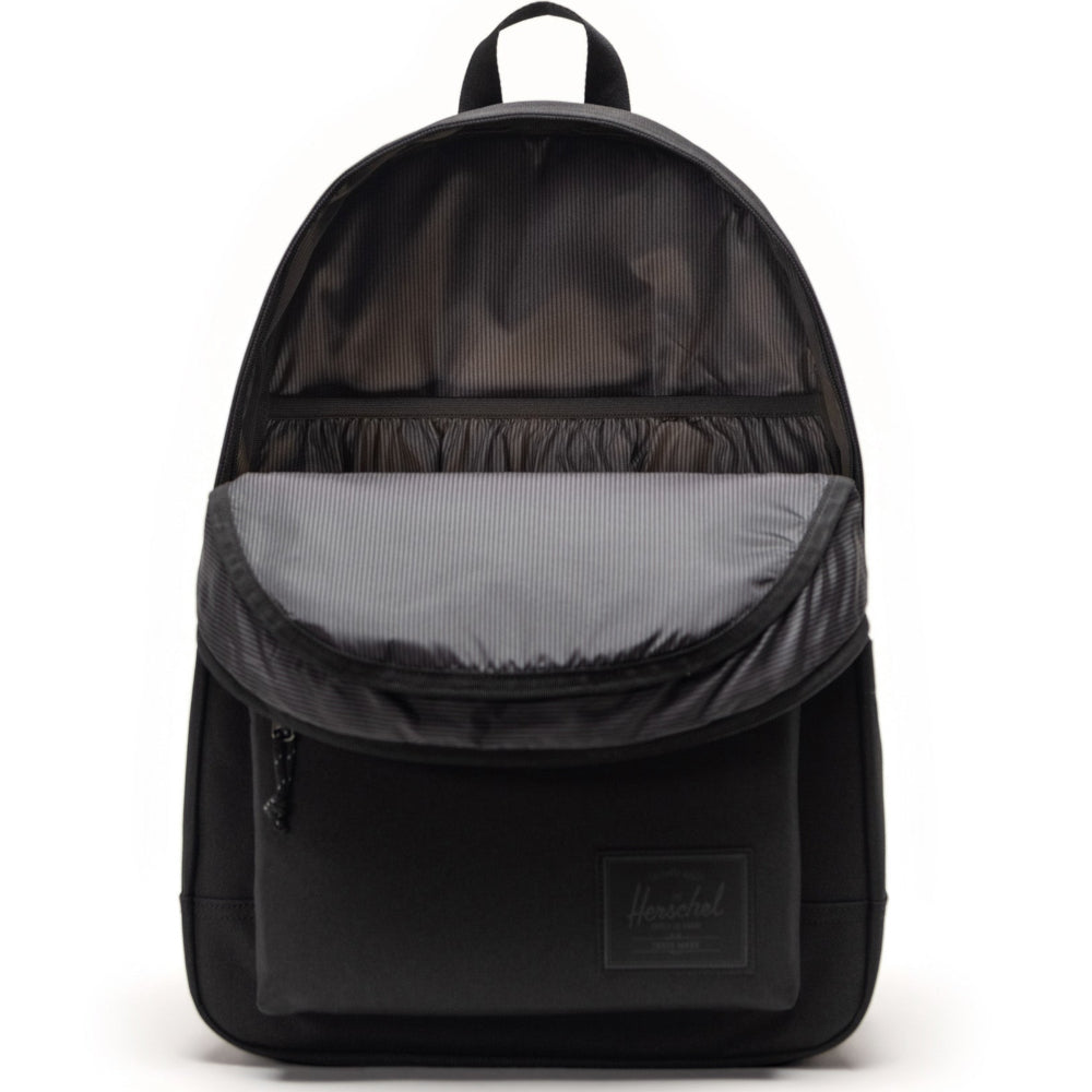 Herschel Classic XL Backpack 30L Varsity Black Opened