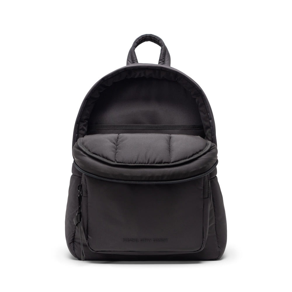 Herschel Cloudform Backpack Black Opened Pocket