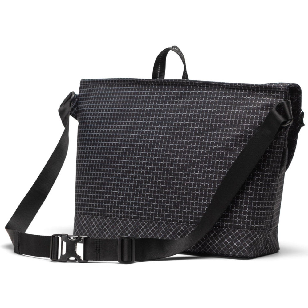 Herschel Cove Messenger Bag 22.5L Grid Back