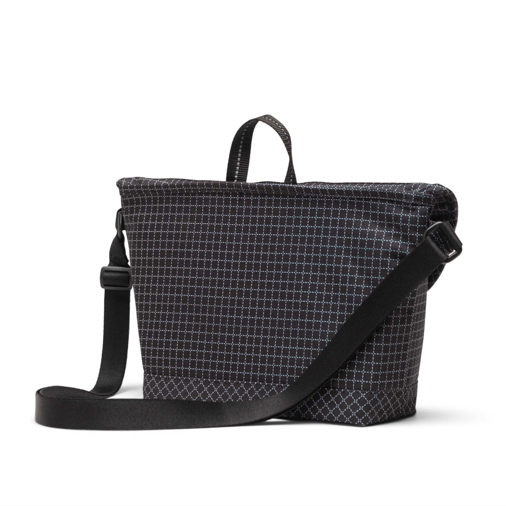 Herschel Cove Messenger Small Bag Grid Back