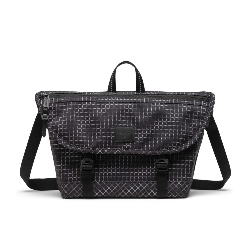 Herschel Cove Messenger Small Bag Grid Front