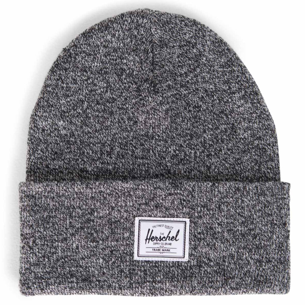 Herschel Elmer Beanie Heather Black Fton View