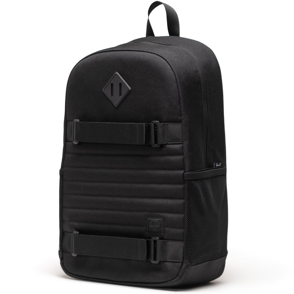 Herschel Fleet Skate Backpack Black Angle