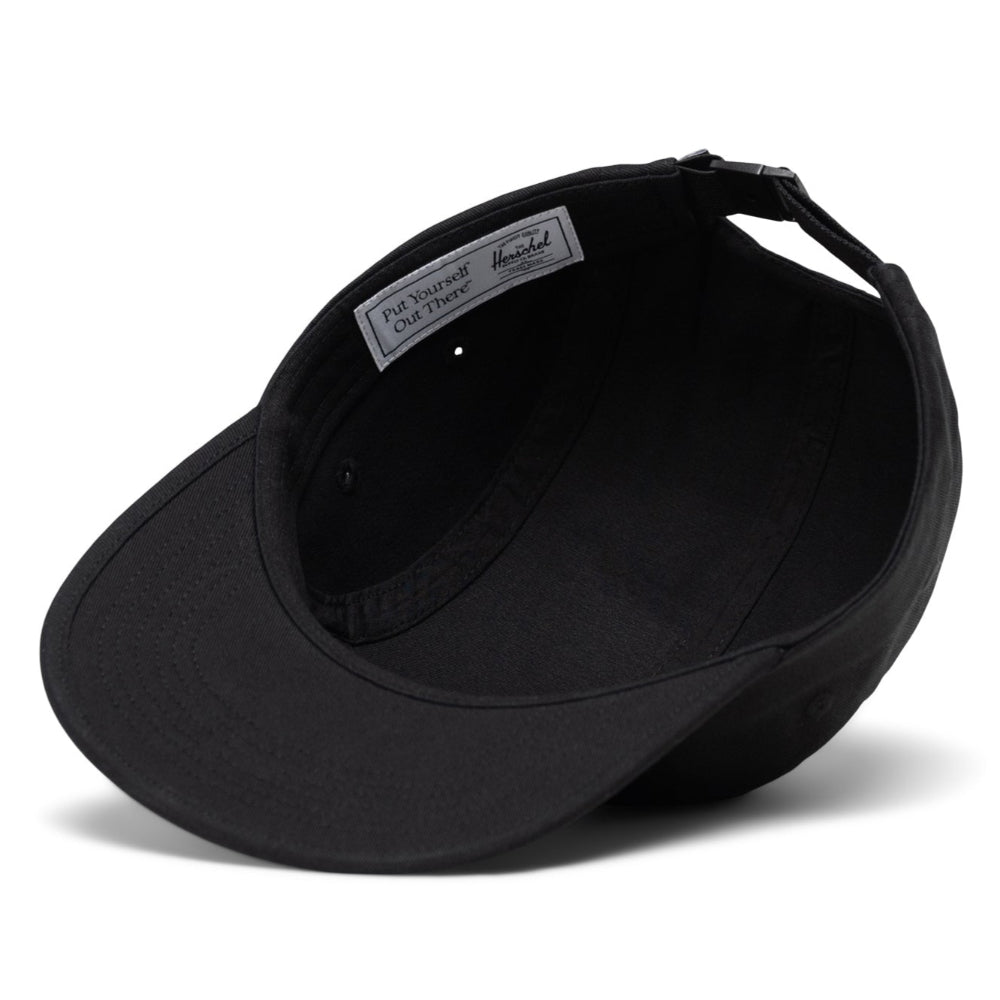 Herschel Glendale Cap Black Tonal Inside View