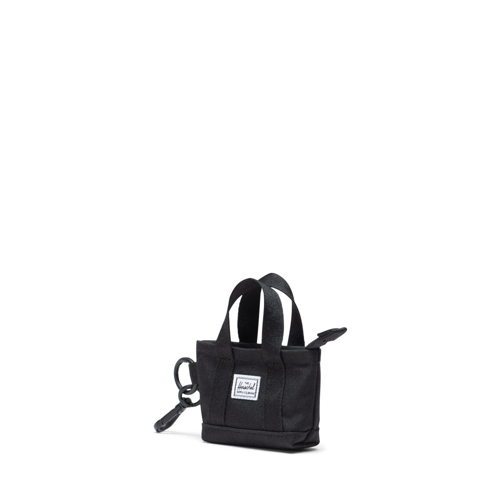 Herschel Heritage Tote Bag Charm Black Angle
