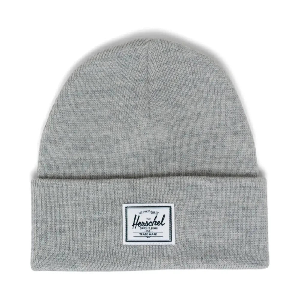 Herschel Kids Elmer Beanie Heather Light Grey Front