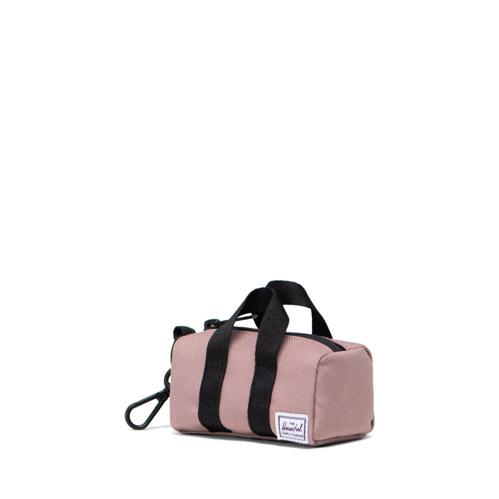 Herschel Novel Duffle Bag Charm Ash Rose Angle View