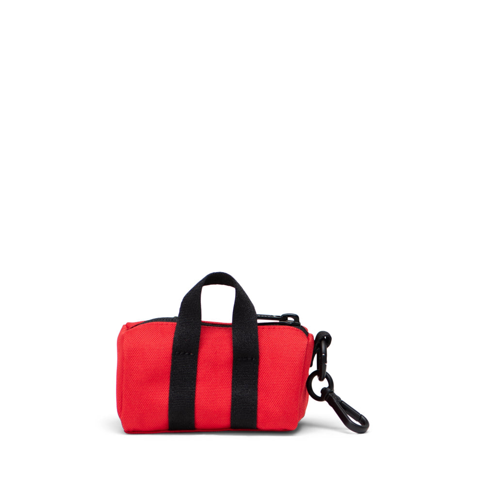 Herschel Novel Duffle Bag Charm Bright Red Back