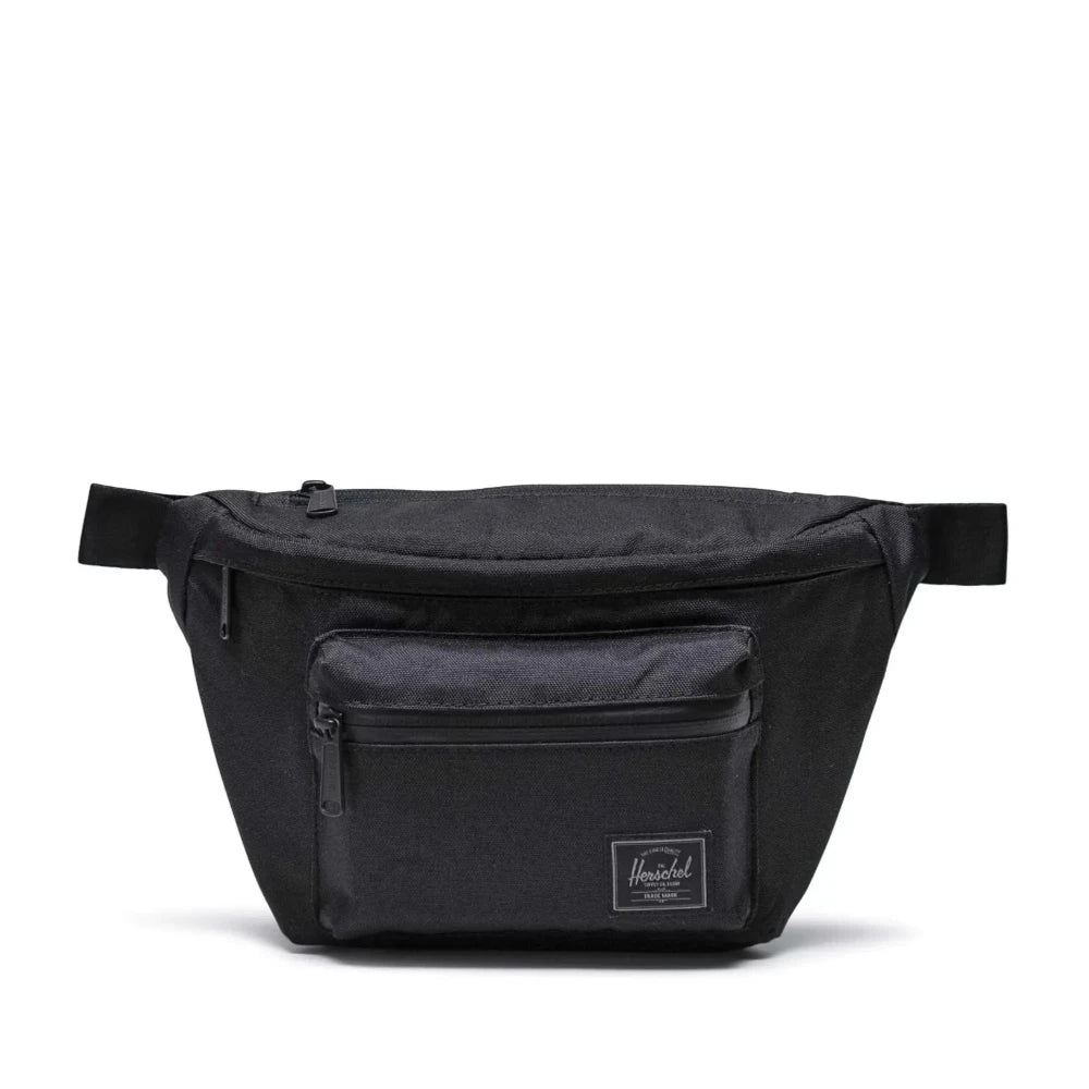 Herschel Pop Quiz Hip Pack Black Tonal Front