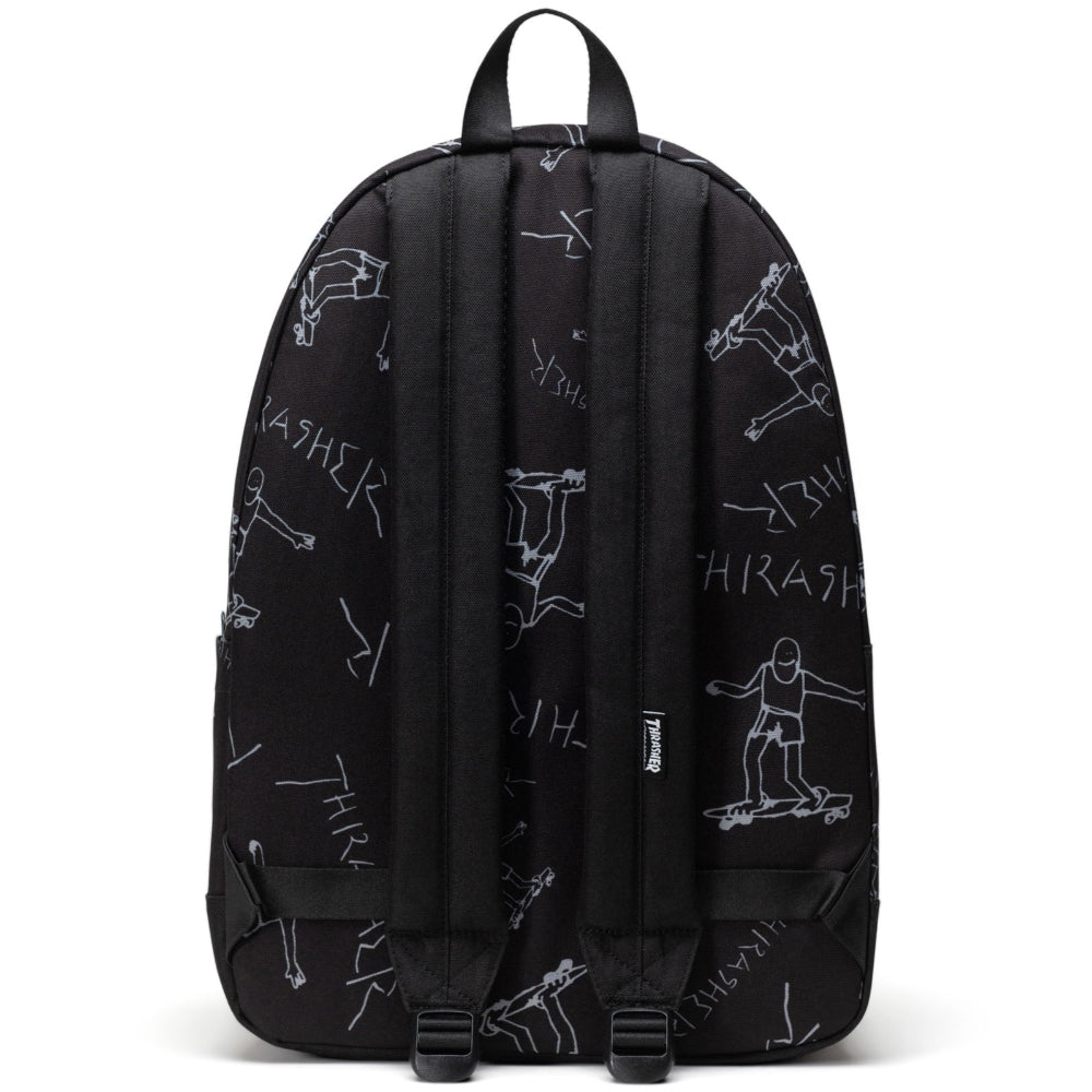 Herschel Thrasher Gonz Classic XL Backpack Black Back