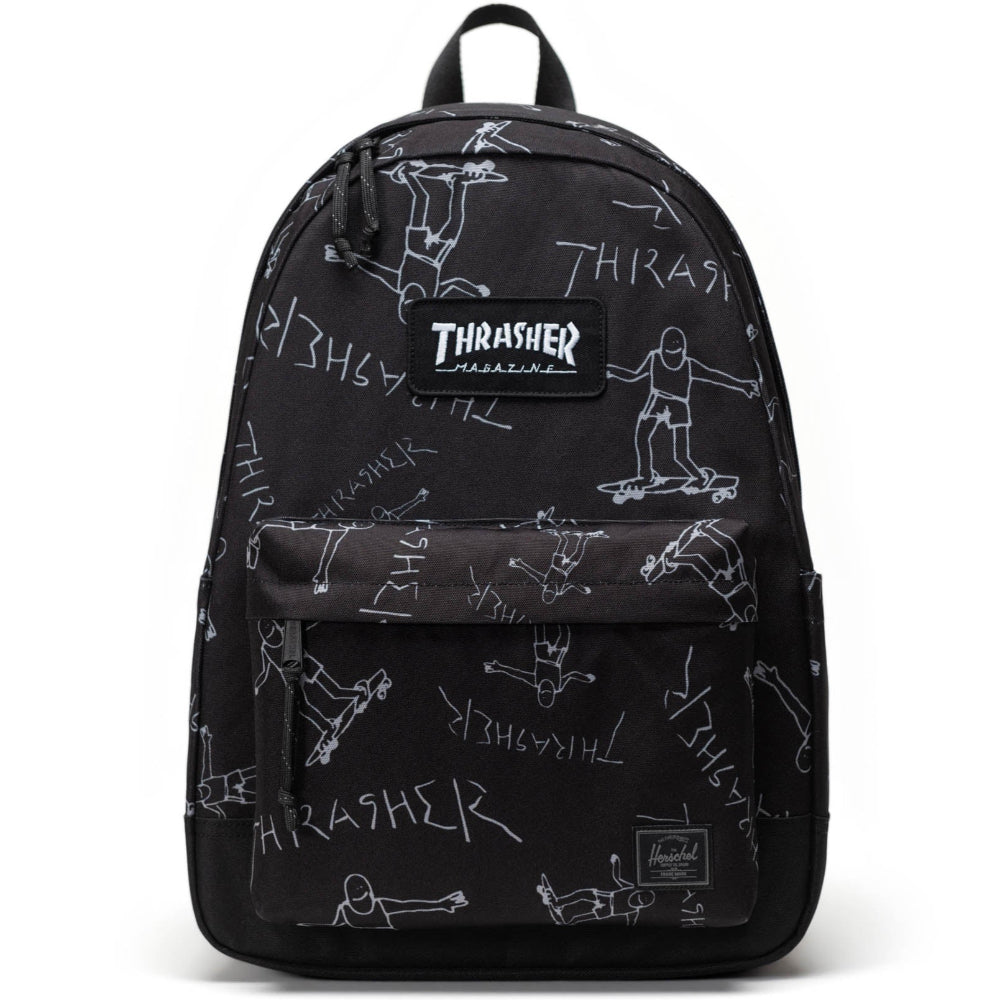 Herschel Thrasher Gonz Classic XL Backpack Black Front
