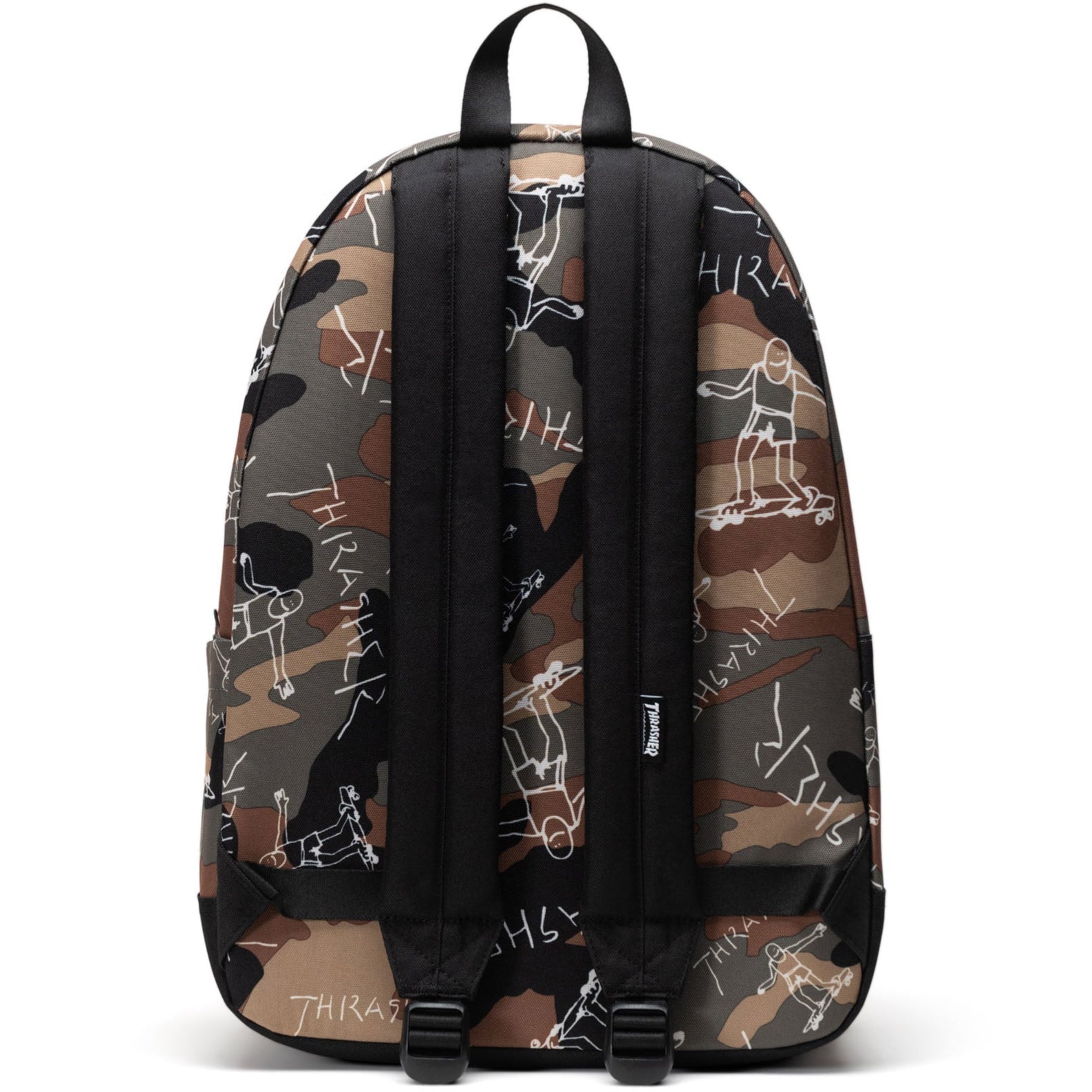 Herschel Thrasher Gonz Classic XL Backpack Woodland Camo Back
