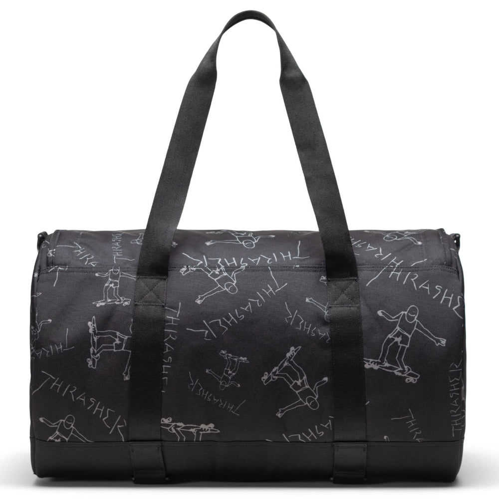 Herschel Thrasher Gonz Duffle Bag Black Back