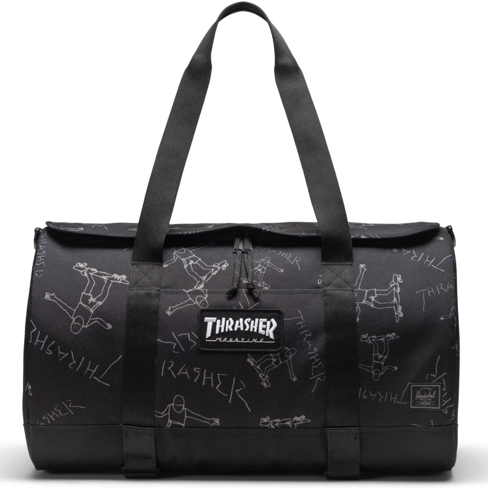 Herschel Thrasher Gonz Duffle Bag Black Front