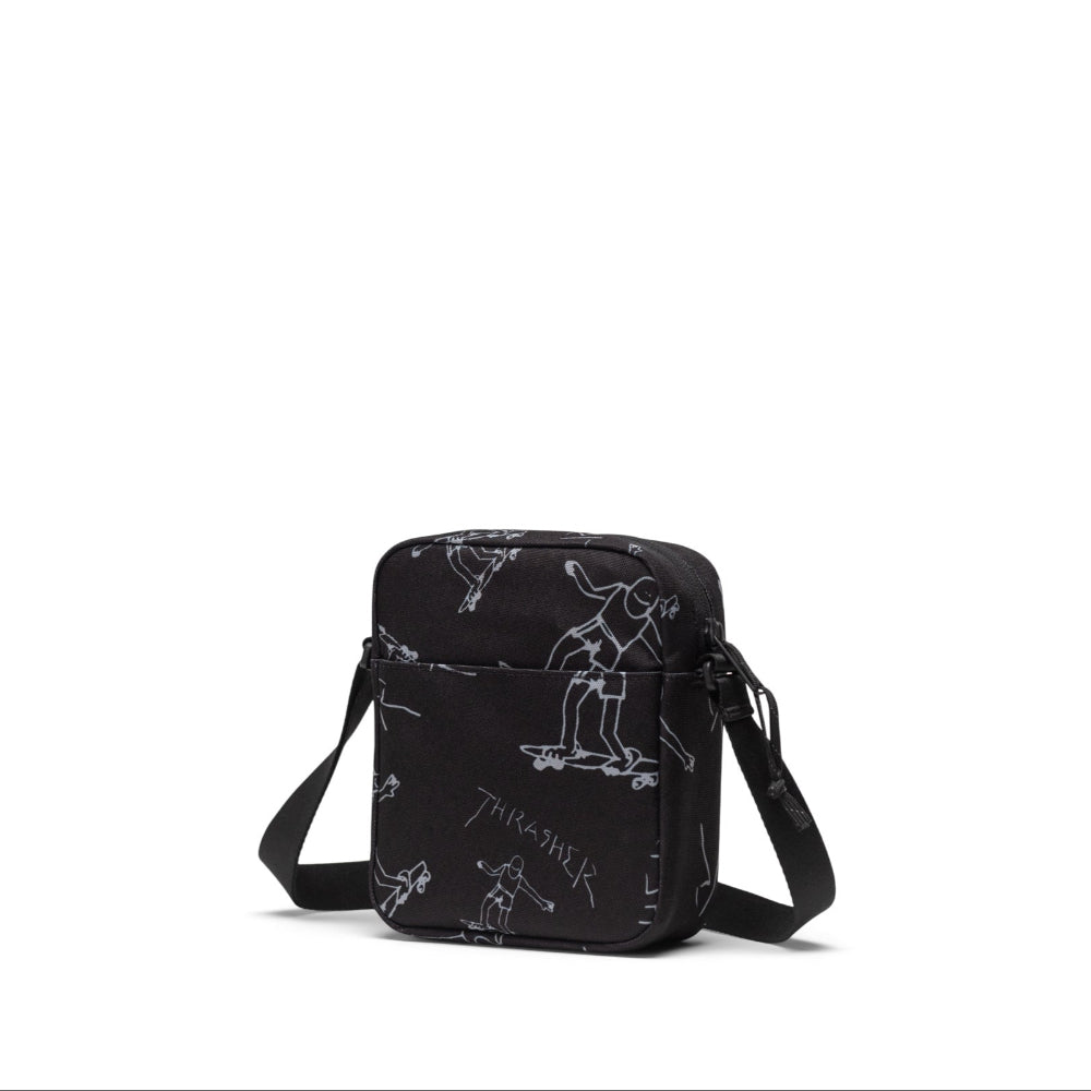 Herschel Thrasher Gonz Heritage Crossbody Black Back