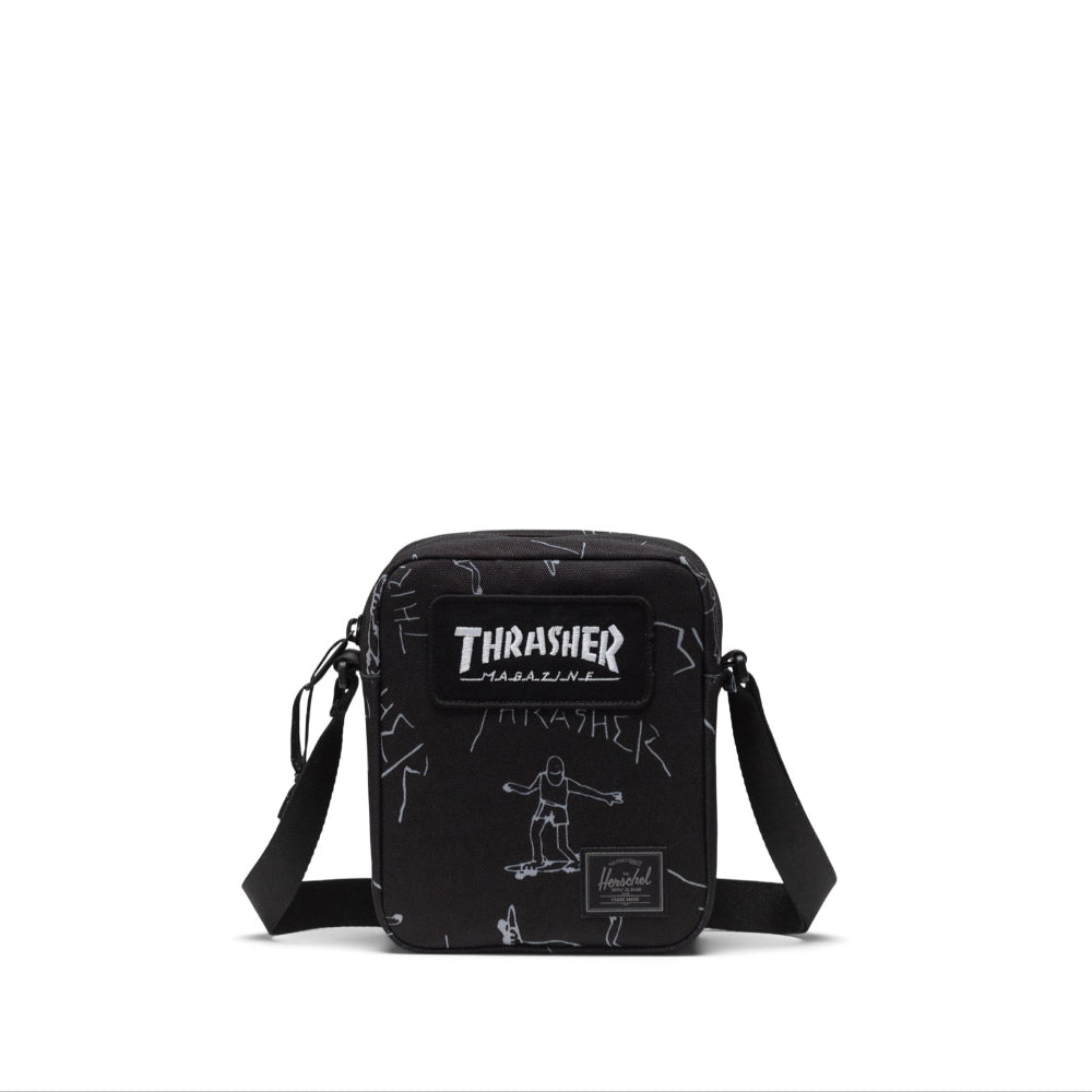 Herschel Thrasher Gonz Heritage Crossbody Black Front