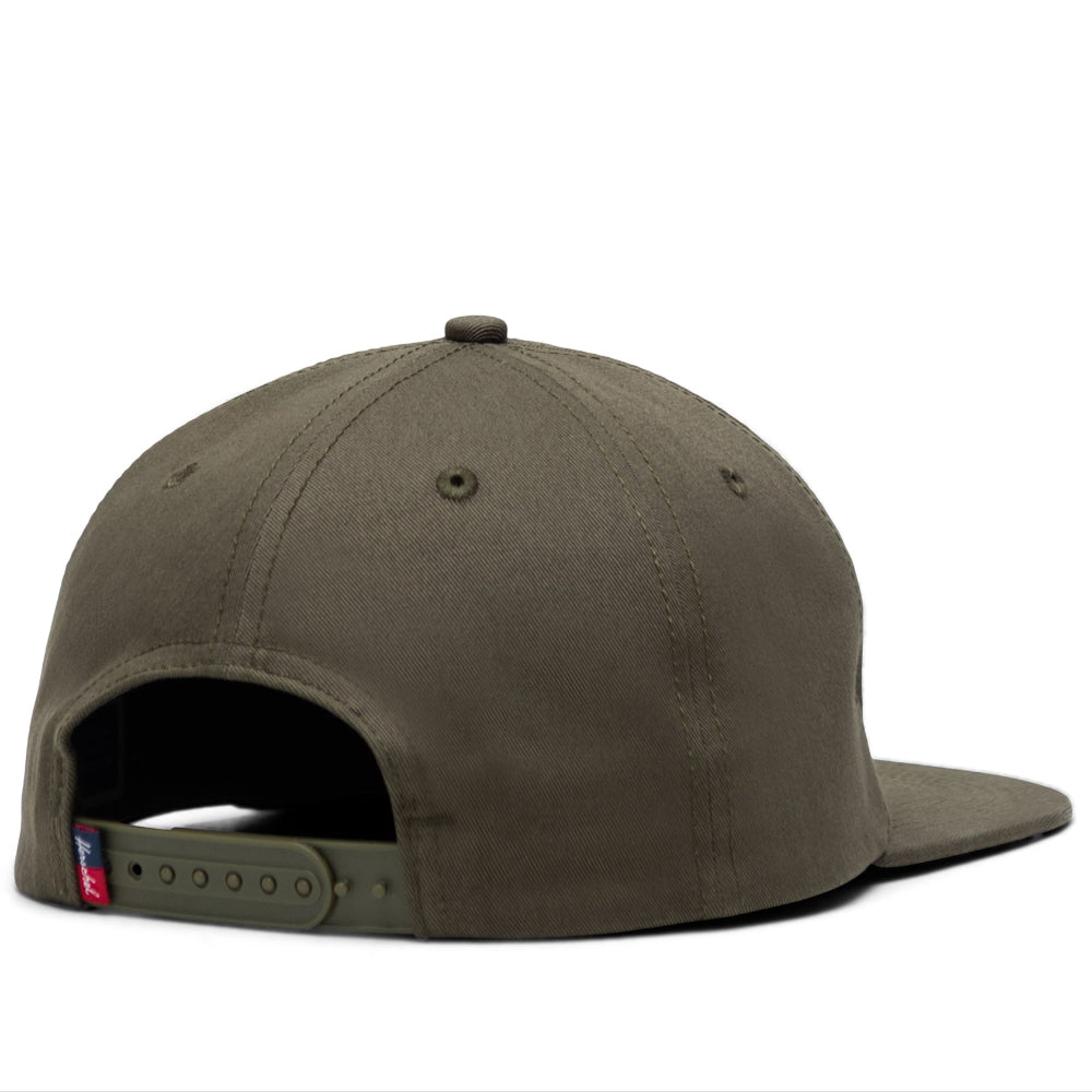 Herschel Whaler 6 Panel Cap Ivy Green Back