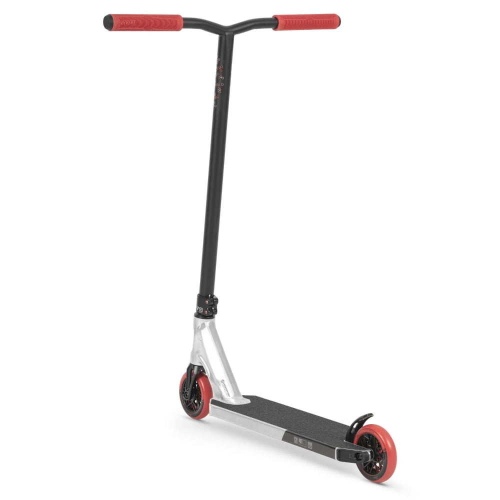 IVS Journey 4 Complete Scooter Raw Red Back Angle View