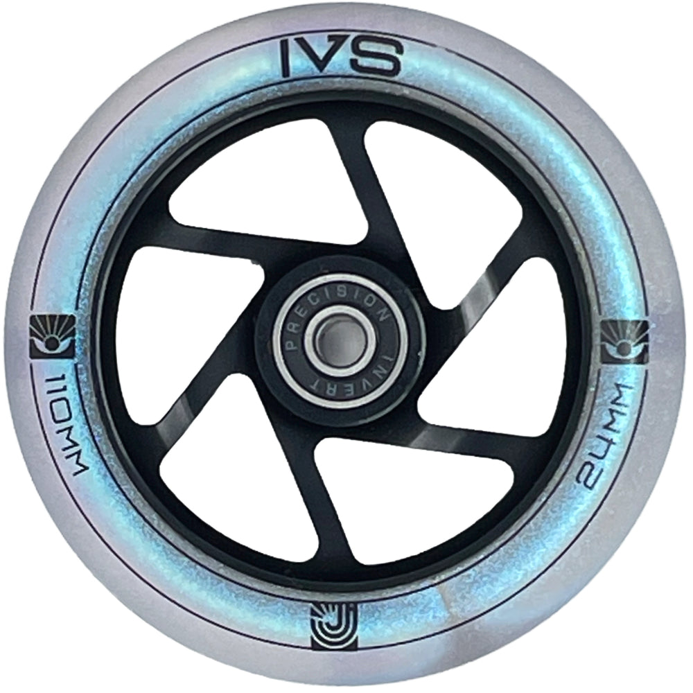 IVS Spiral 110mm Scooter Wheels Top View