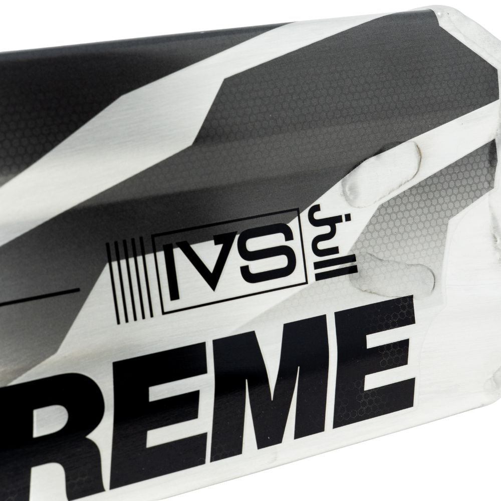 IVS Journey 4 Hydro Formed Scooter Deck Raw Black Bottom Close-up