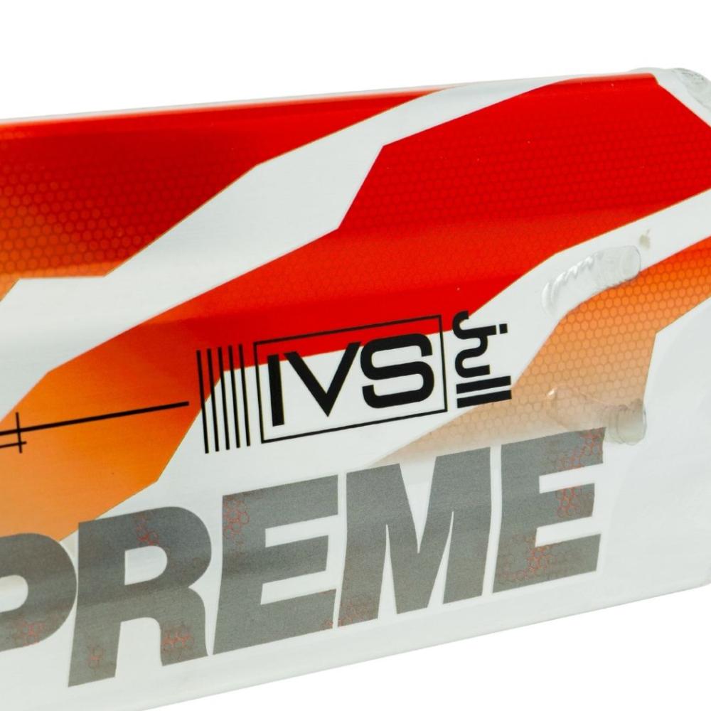 IVS Journey 4 Hydro Formed Scooter Deck Raw Red Bottom Signature