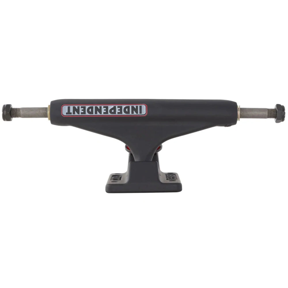 Independent Stage 11 Standard Bar Flat Black (PAIR) - Skateboard Trucks Outside