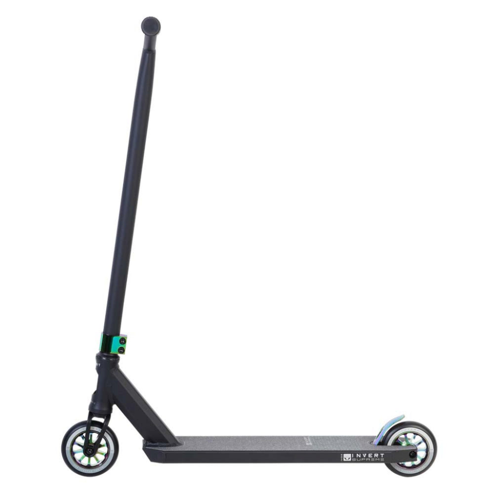 Invert Supreme 3-10-14 Scooter Complete Black Neo Green Side