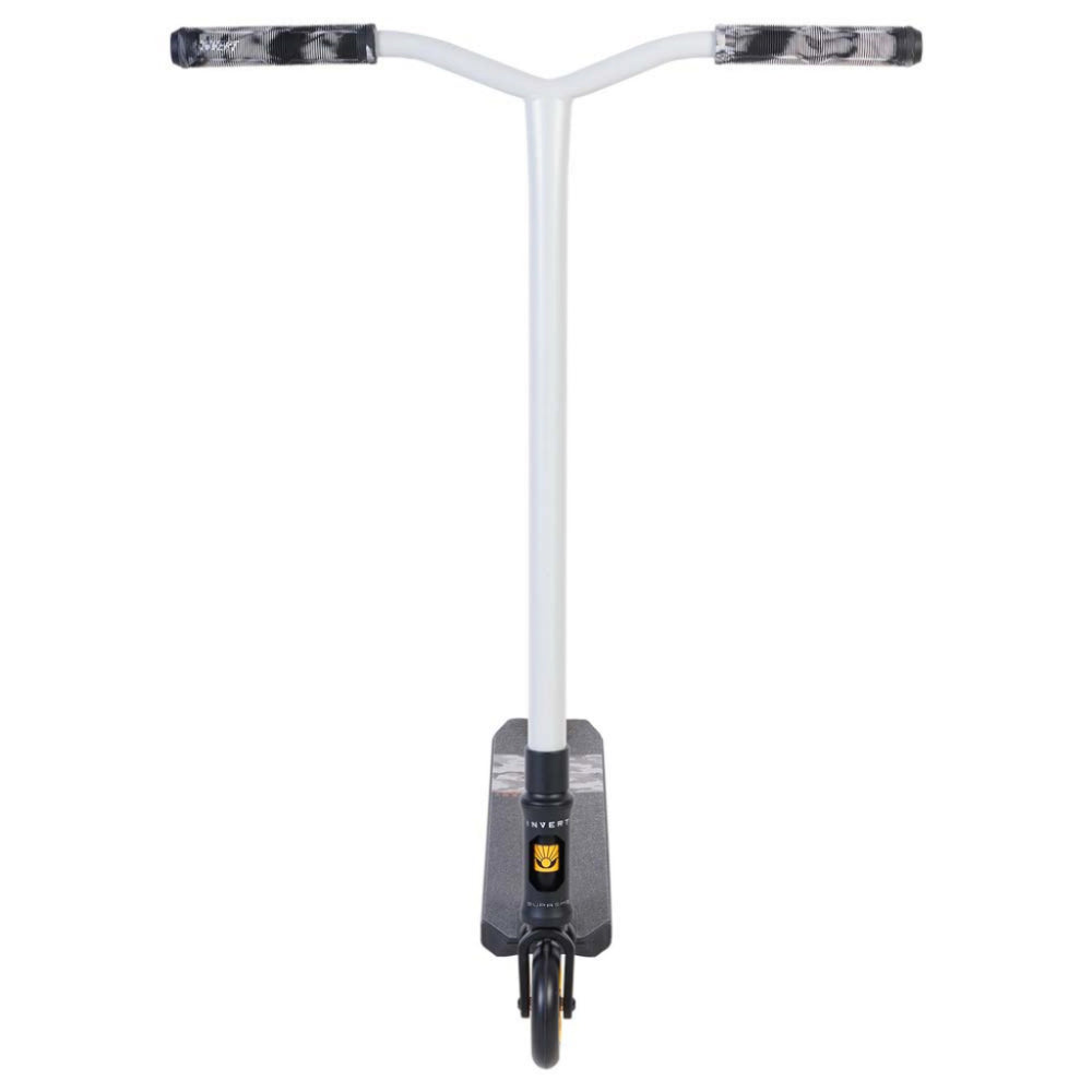 Invert Supreme 3-10-14 Scooter Complete Black Raw Front View