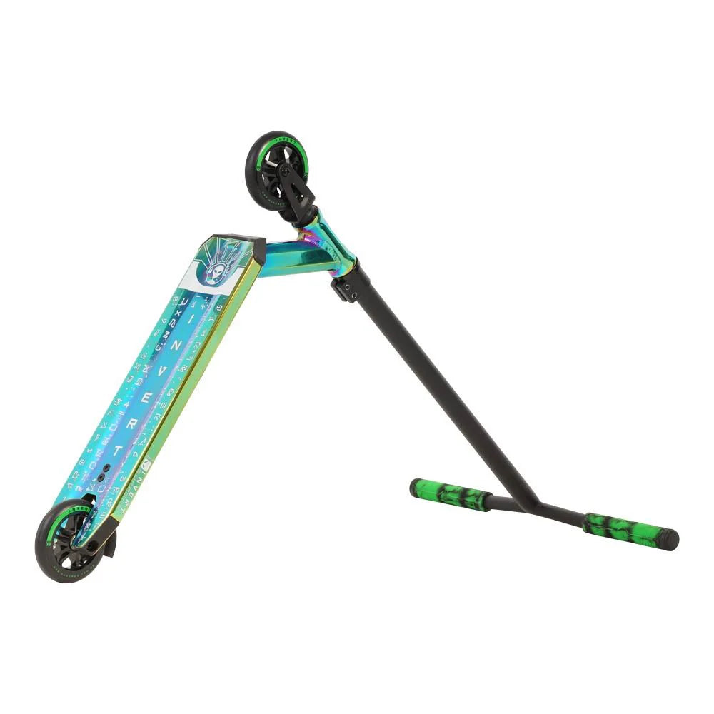Invert Supreme 2.5-8-13 Scooter Complete Neo Green Black Pyramid View