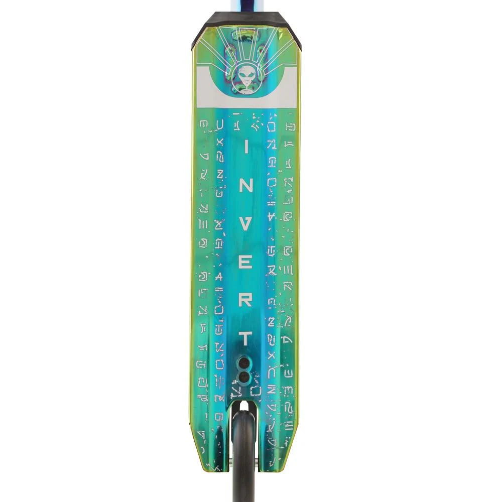 Invert Supreme 2.5-8-13 Scooter Complete Neo Green Black Bottom Design