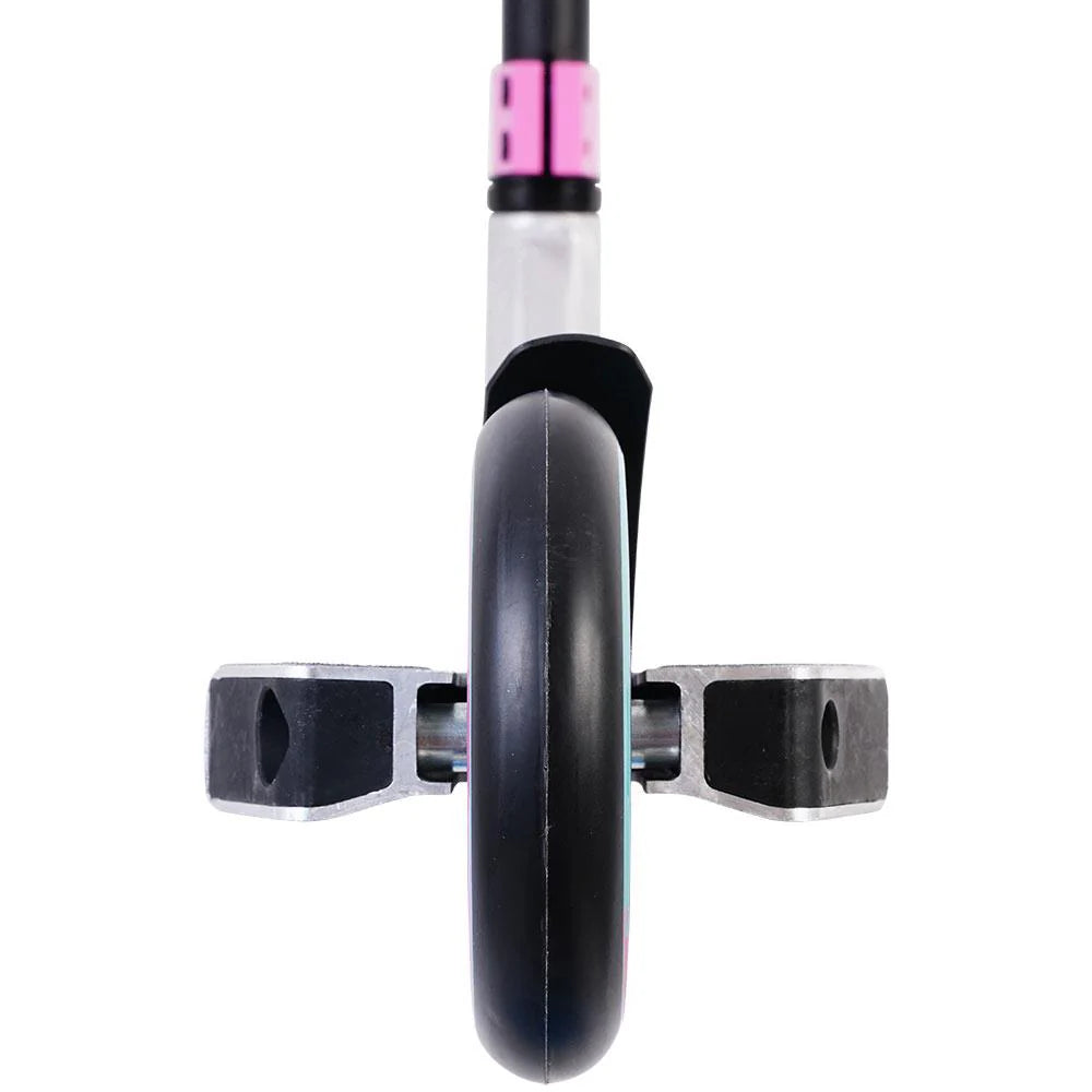 Invert Supreme 2.5-8-13 Scooter Complete Raw Black Pink Back View