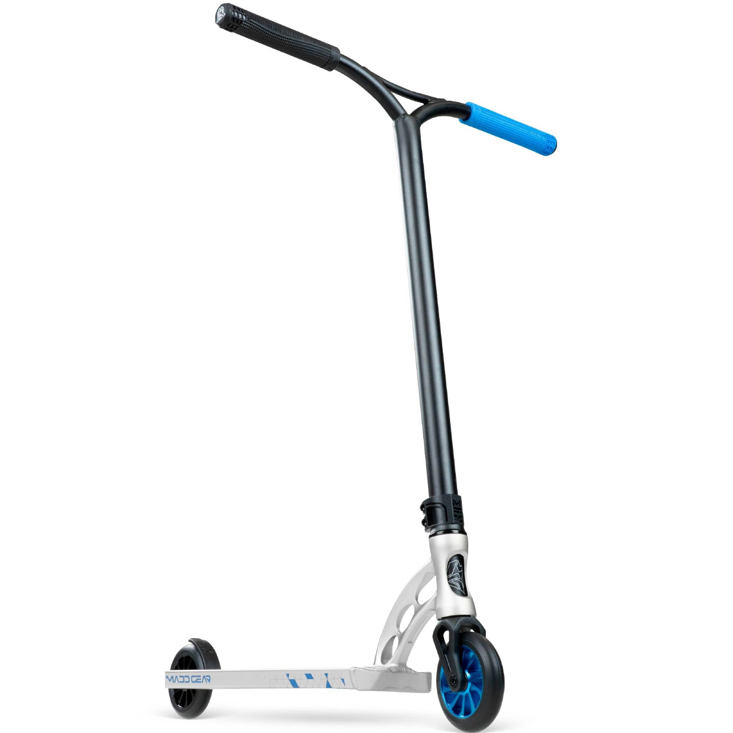 Madd Gear MGO Origin 500 Complete Scooter Scalene Blue Scalene Blue right Angle Bottom