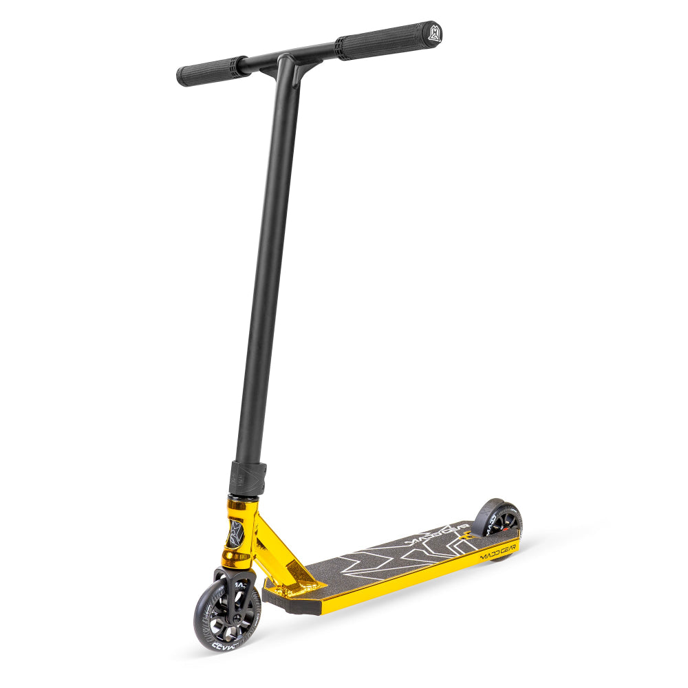 Madd Gear MG6 Kinetic Gold Scooter Complete Left Angle