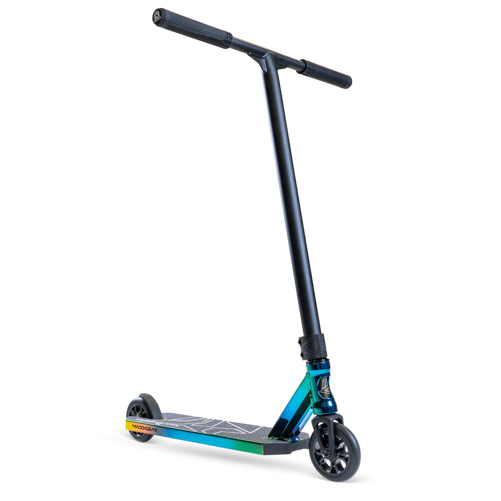 Madd Gear MG6 Kinetic Neo Chrome Scooter Complete Right Angle