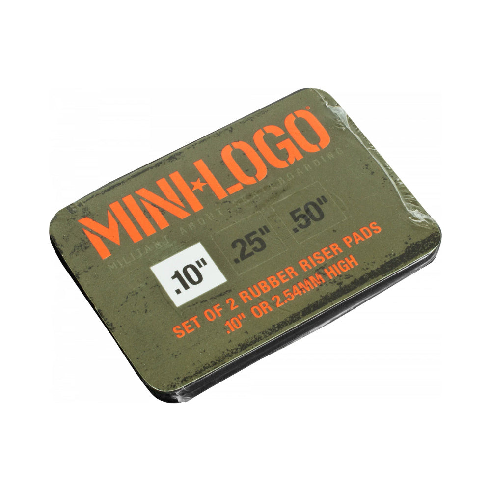 Mini Logo Rigid Riser Pads 0.1 in
